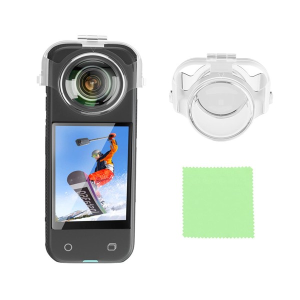 LICHIFIT Transparent Lens Cover, Detachable Camera Lens Protective Cover, Lens