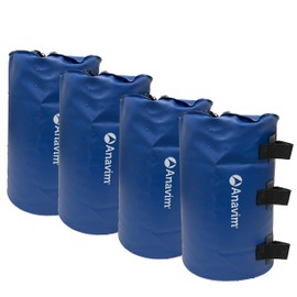 Anavim Canopy Water Weights Bag, Leg Weights for Pop up Canopy 4pcs-Pack Blue