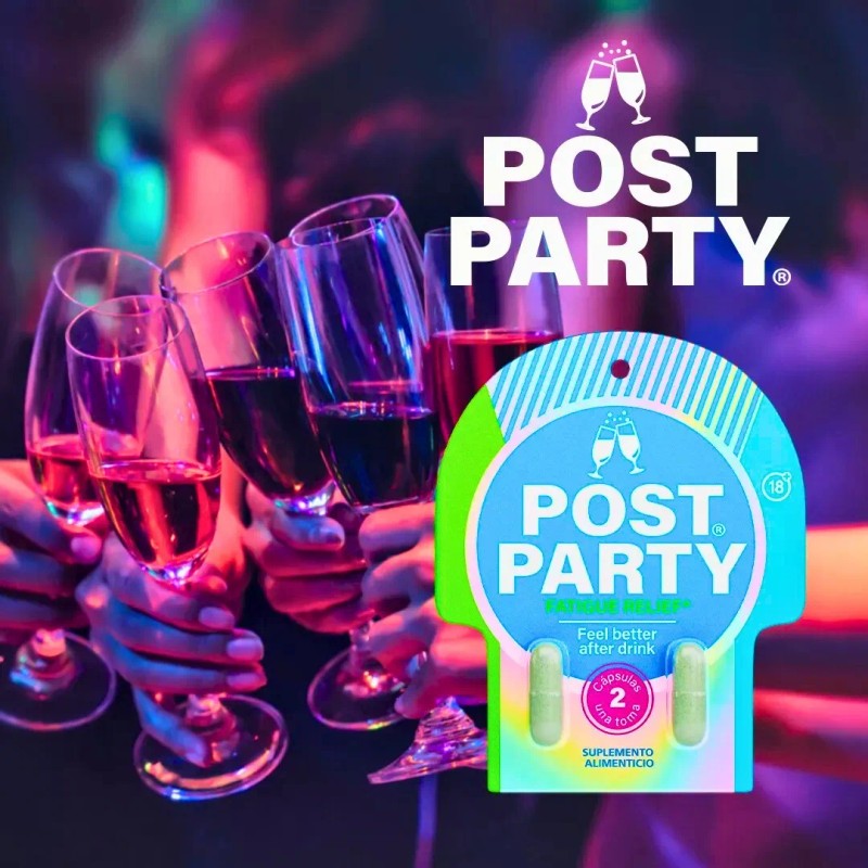 Pastillas Cpsulas Anti Cruda Resaca Post Party Blinlab Sin Sabor