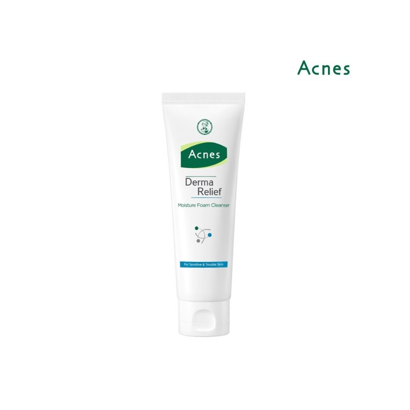 Acnes Derma Relief Moisture Foam Cleanser 125ml / 아크네스 더마