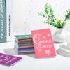 Zonon 24 Pcs Mini Colorful Notebooks Bulk Gifts, Funny Motivational