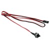 zalati Power Supply Switch Cable Power on/Off Push Button Connector