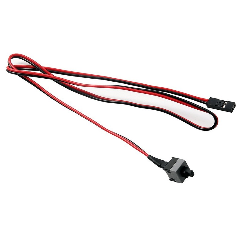 zalati Power Supply Switch Cable Power on/Off Push Button Connector