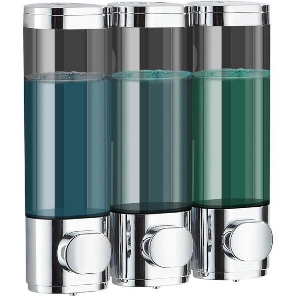 Wall-mounted automatic soap dispenser for Shampoo, hand Soap, Toothpaste, and