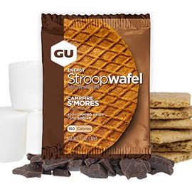 GU Energy Stroopwafel Sports Nutrition Waffle Campfire S'mores (Pack of 16) 17.6 Ounce