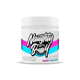 Naughty Boy Micronised Creatine Powder, Creatine Monohydrate Powder (Candy Bubblegum)