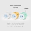 Mooas Multi Hexagon Clock Timer Ver2, Timer for Study, 12/24