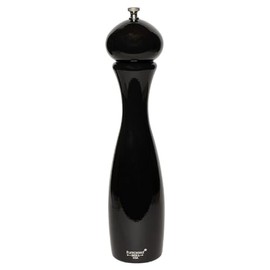 Fletchers' Mill Marsala Collection Pepper Mill, Black - 12 Inch, Adjustable Coarseness Fine to Coarse, MADE IN U.S.A.