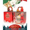 Gcardist Christmas Cupcake Boxes Individual Cupcake Holders Disposable 25pcs Single