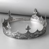 King Crown for Men Crowns Tiara for Birthday Party Costume