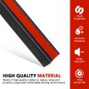 Wogomz 9.8Ft Automotive Weather Stripping, Z Shape Windshield Rubber Seal