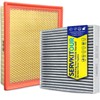 SERVKITOUR Engine and Cabin Air Filter Set for Tundra (2014-2021)