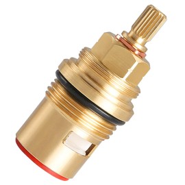 Kitchen Faucet Cartridge Replacement Compatible with Grohe 45882000 Valve Parts, Durability Brass Ceramic Cartridge, Easy Installation, Anti-Clockwise Open Design, Fits Various Faucet Models