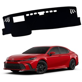 XITER Polyester Dashboard Cover Mat Carpet Dash Nonslip Sun Shade Mat Compatible For Toyota 2025 CAMRY(With HUD)