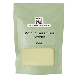 Matcha Green Tea Powder 250g by Manor Springs