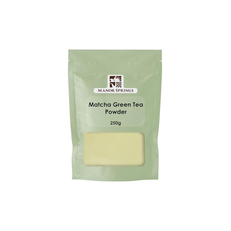 Matcha Green Tea Powder 250g by Manor Springs