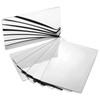 Marsui 8 Pieces Shatter Proof Plastic Mirror Craft 4 x
