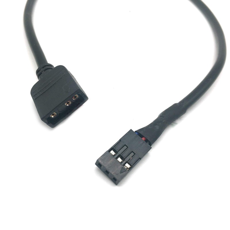LICHIFIT 5V 3PIN RGB VDG Conversion Line Cable Connector for