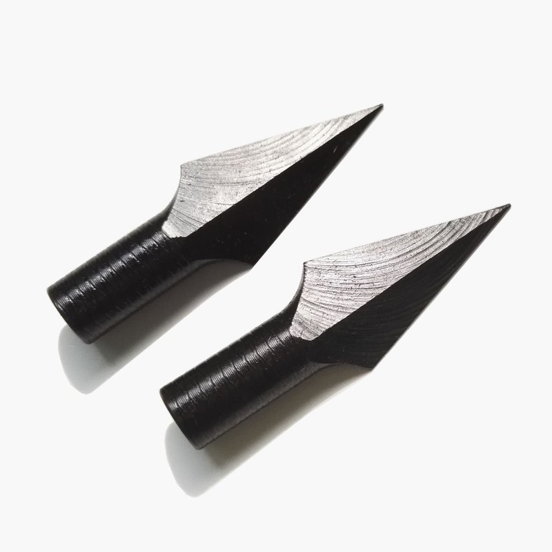 6pcs Archery hunting arrow tips Hunting Arrow Tips Steel 8