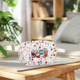 VAMSII Math Teacher Appreciation Gift Math Lover Toiletry Cosmetic Bag Math Science Geeky Gift Math Student Makeup Bag (USMathTeacherToiletry)