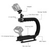 DV Bracket Stabilizer Kit Professional Handheld Video Stabilizer Grip with
