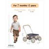 Kidpop PULA 2-in-1 Push and Pull-Along Wagon, Baby Push Walker