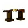 LITAITAI Wood Gun Display Stands Rifle Rack Gun Rack for