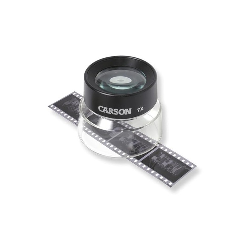Carson LumiLoupe Lupa de Pie 7X con Doble Lente (LL-77)