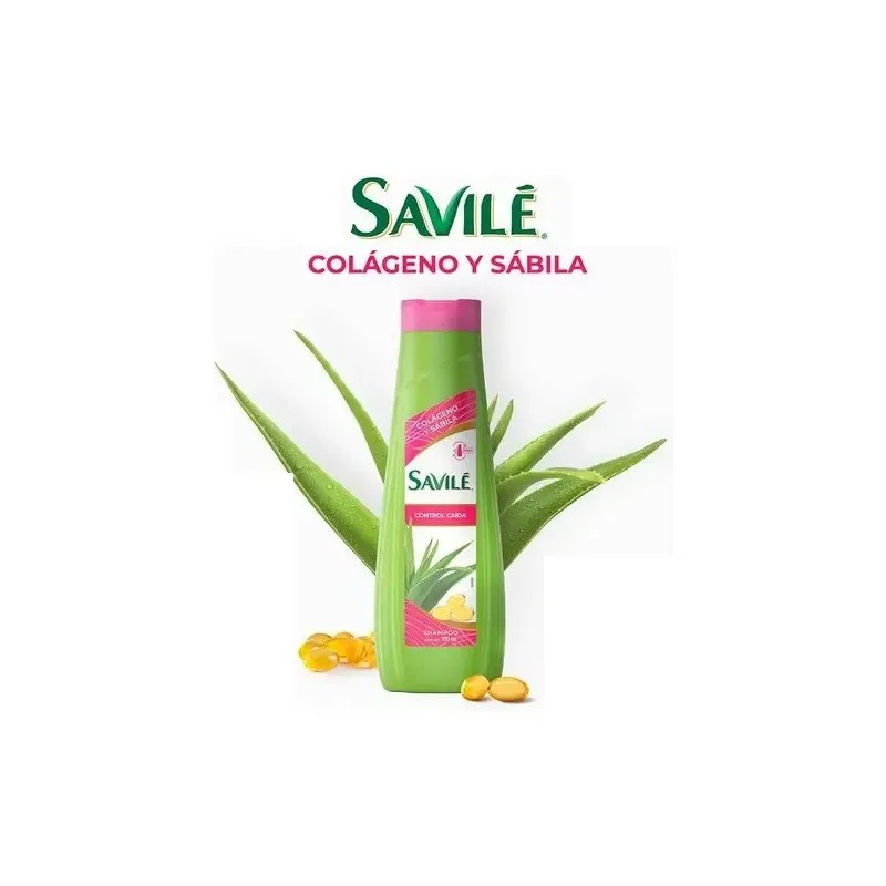 Shampoo Savilé Colageno Y Sabila Control Caída 700ml