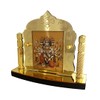Shoppersduniya Panchmukhi Hanuman Golden Foil (Plated) for Car Dashboard Showpiece