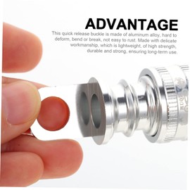 KICHOUSE Bike Pedals Quick Release Buckle Replacement for Pedal Buckle Quick Release on Road Bikes