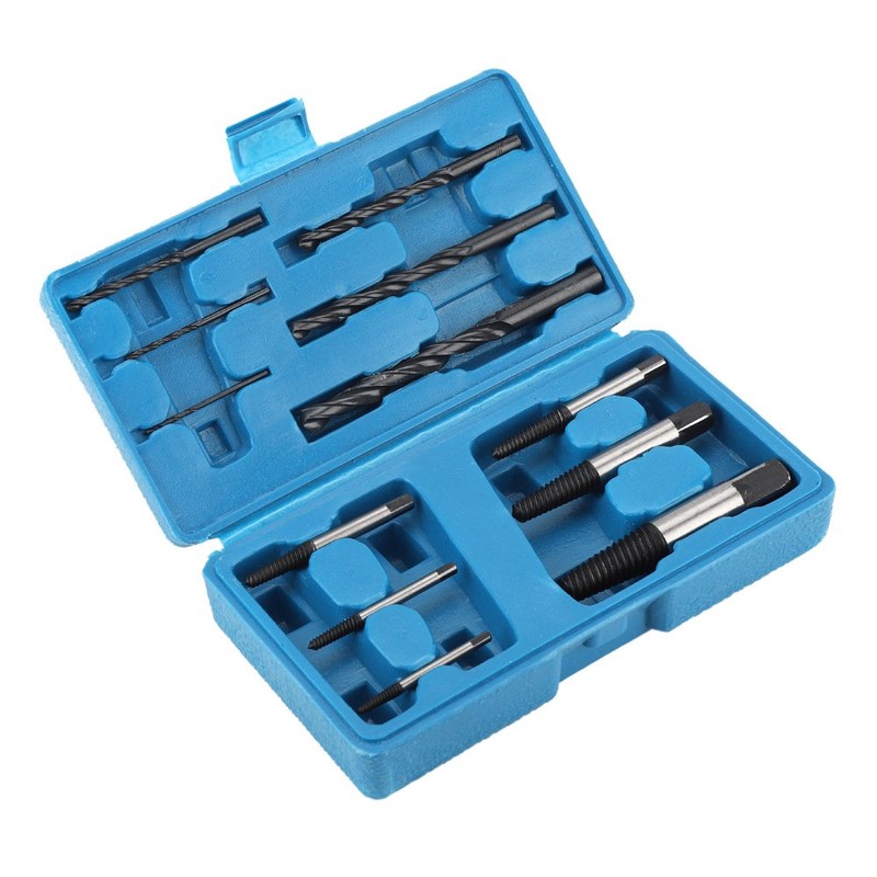 QANYEGN Reverse Screw Extractor Set, Reverse Drill Bit Extractor Set,