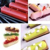 Long Strip Silicone Mold 2PCS-10 Cavity Finger Shaped Chocolate Mold