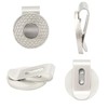 Dadulam Magnetic Hat Clips Golf Ball Marker Holder Golf Ball