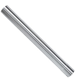 3 Inch Exhaust Pipe T304 Stainless Steel Exhaust Tubing (SS Tubo),Tailpipe 3" OD-to-ID Adapter Length 30"Straight Tubing, Flared & Slotted End, Polished Finish,Universal Connector Tubo