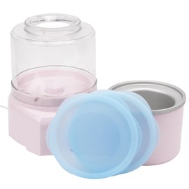 Silicone Lids for Cuisinart 1-1/2-Quart Freezer Bowl, 2 Pack Reusable Covers for Cuisinart lce Cream Maker, Dishwasher, Microwave & Freezer Safe, Kitchen Accessory