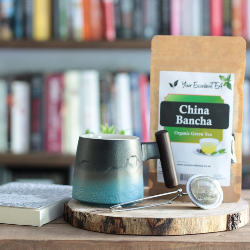 China Bancha Japan Style Organic Green Loose Leaf Tea 100g