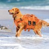 Kuoser Dog Life Jacket High Flotation, Reflective Dogs Life Vest