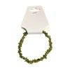 VIE Gemstone Chip Stretch Bracelet, Peridot