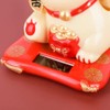 LIFKOME Maneki Neko Head Swing Doll Hand Waving Car Dashboard