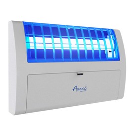 Awoco 36 W Wall Mount Sticky Fly Trap Lamp for Capturing Flies, Mosquitoes, Moths and Flying Insects (Fly Trap + 6 Glue Boards)