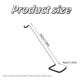 20Pcs Fruit Tree Branch Spreaders, 7 Inch Limb Puller with Plastic Hose-Wrapped Iron Wire (18T), Rust-Resistant Galvanized Tree Open Angle Tool for Safe Branch Bending Farm & Garden Tools