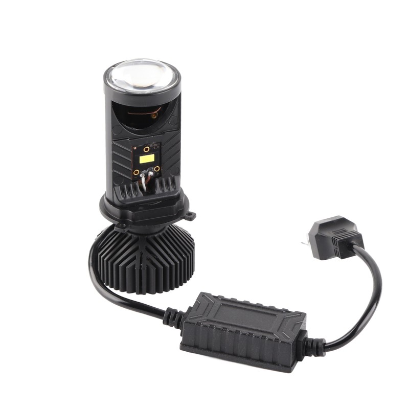H4 Headlights Bulb Waterproof Aluminum LED Headlights Replacement for Automobile