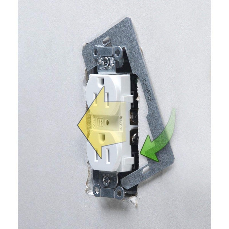 TayMac RACO Flush-Fit 999X 3PK Device Level Plate, Steel