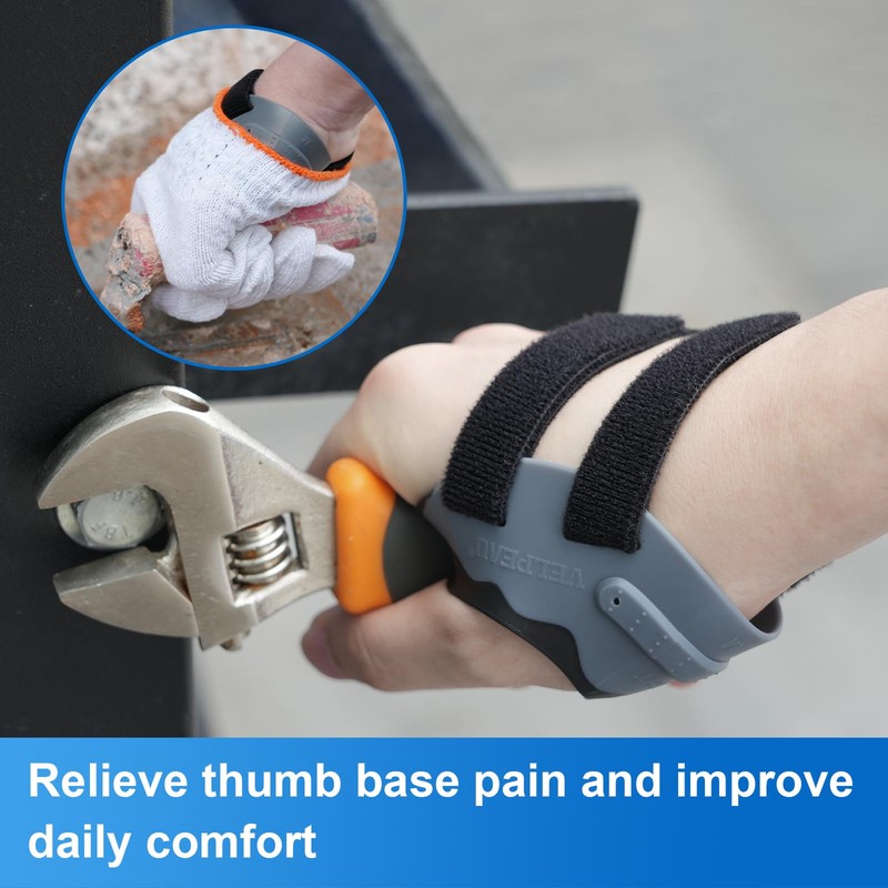 Velpeau CMC Joint Thumb Arthritis Support Brace - Soft &