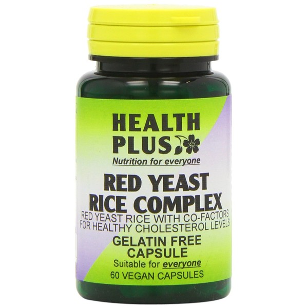 Health Plus Red Yeast Rice Complex Heart Health and Cholesterol