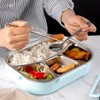 Bento Lunch Box Leak Proof 4 Compartment Bento Box with