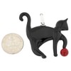 Glass Of Venice Black Murano Glass Cat