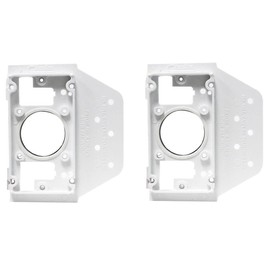 FocalTop Inlet Mounting Plate 2" Central Vacuum PVC Rough-In Replacement (2)