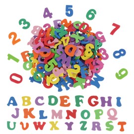 LXUEJIE 260Pcs Letter Stickers Foam Numbers Stickers, Assorted Colors Self Adhesive 0-9 Numbers Sticker and A-Z Alphabet Sticker for Kids DIY Crafts Scrapbooking School Project Party Decorations